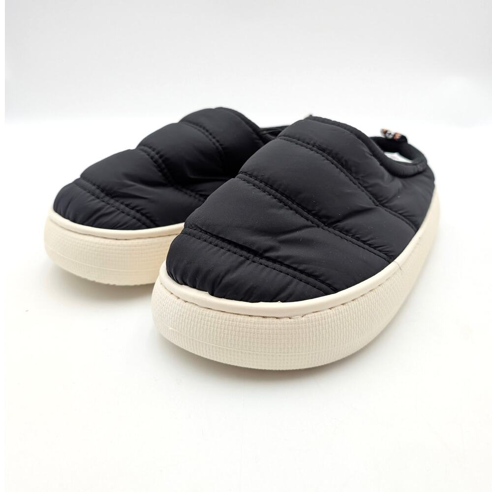 Abound Devon Quilted Clog Slipper Round Toe Men's Black Size US7-8 EU41